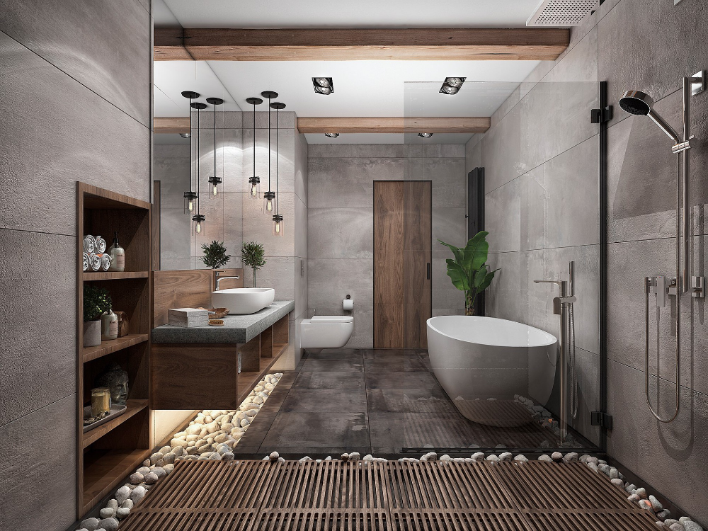 Harmony Concept Interior Design for Your Modern Bathroom